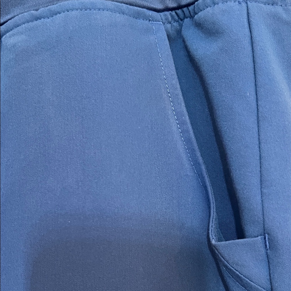 Figs Women's Blue Jogger Pants Size XL /T Side & Back Pockets Drawstring Waist - Picture 5 of 13